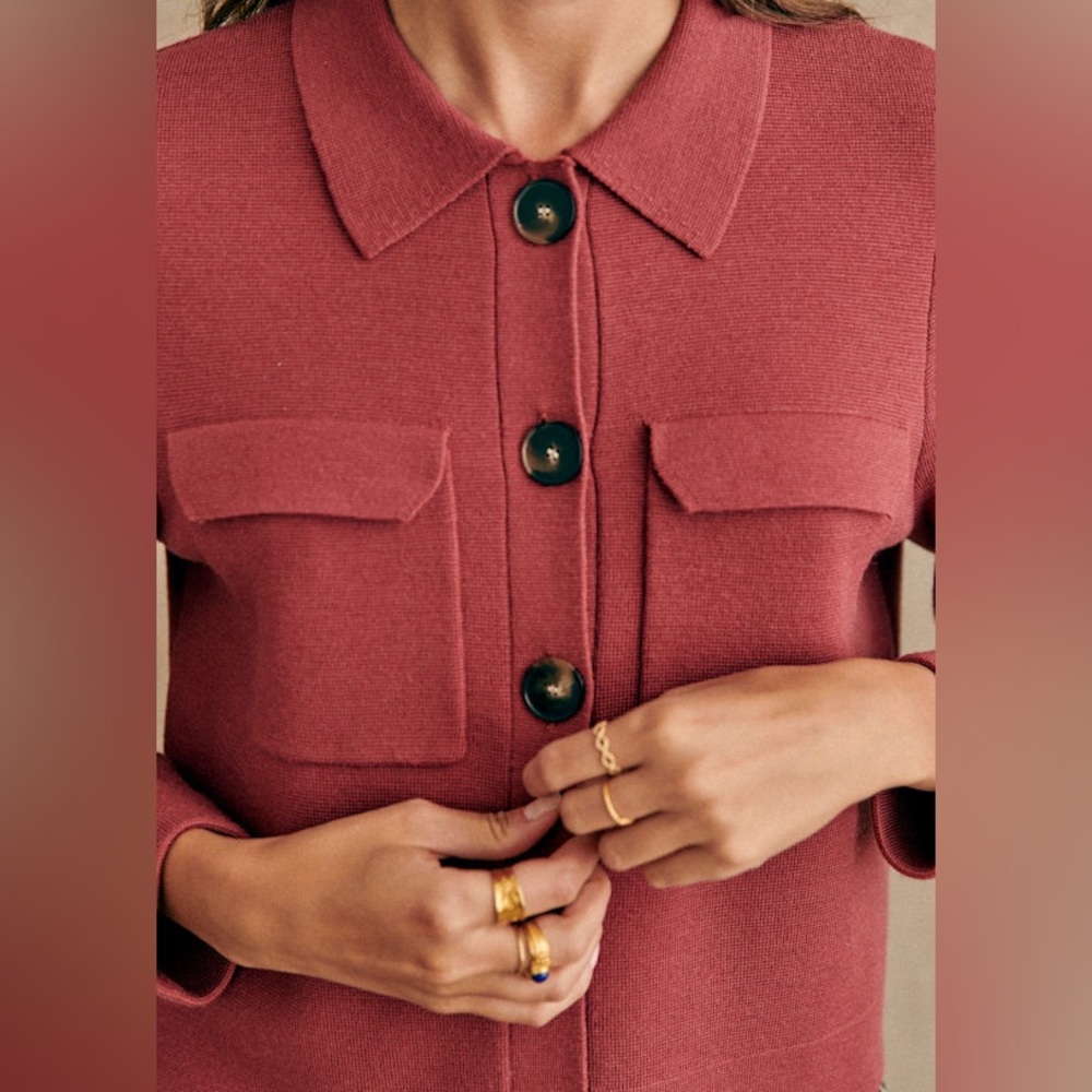 Sezane Betty cardigan - Picture 2 of 12